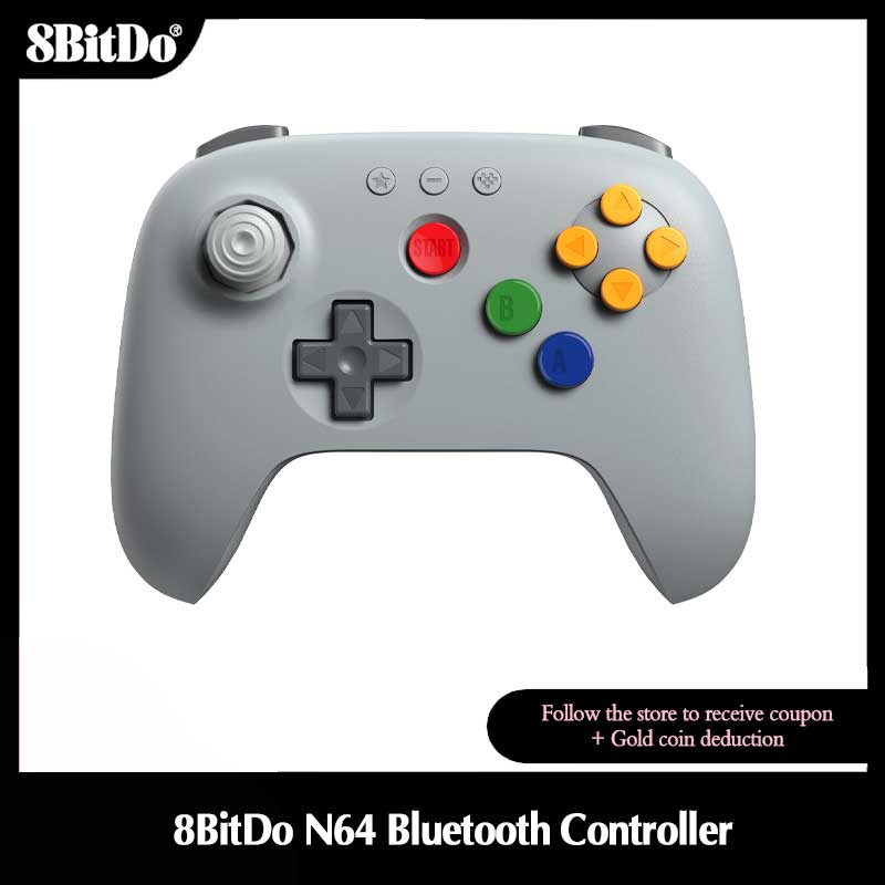 Board Game Android - وحدة تحكم بلوتوث 8BitDo رمادية اللون