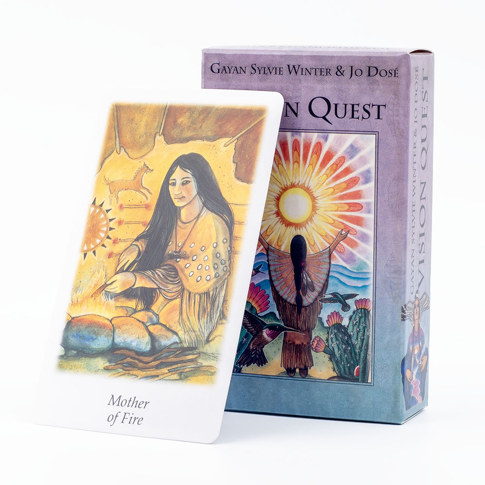 Board Game Quantum - سطح تارو السعي للرؤية ، سطح