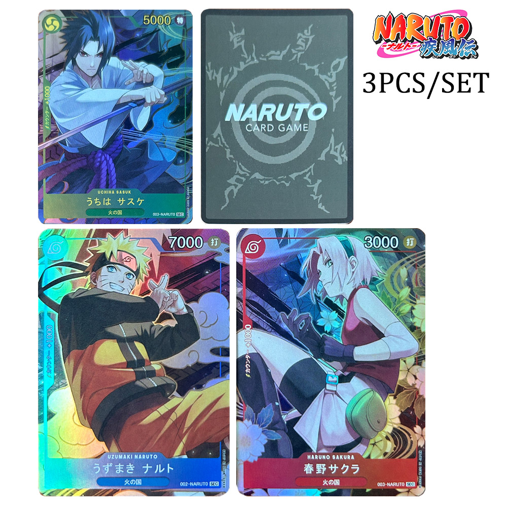 Board Game Naruto - ناروتو بريق الانكسار نسيج بطاقة تحصيل