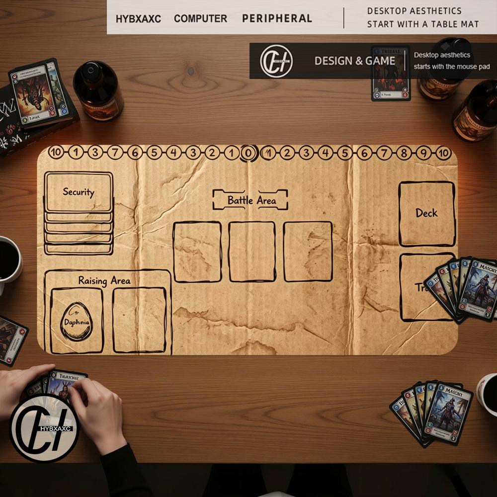 Board Game Zone - لوحة ماوس HYBXAXC من الورق المقوى،