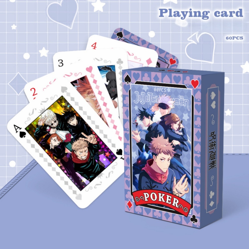 Board Game Naruto - لعبة البوكر الأنمي، بطاقات لعبة الجوجوتسو