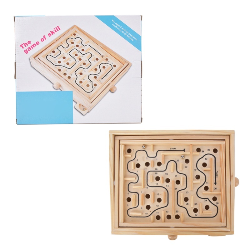 Board Game For Kids - لعبة تعليمية خشبية للأطفال البالغين على