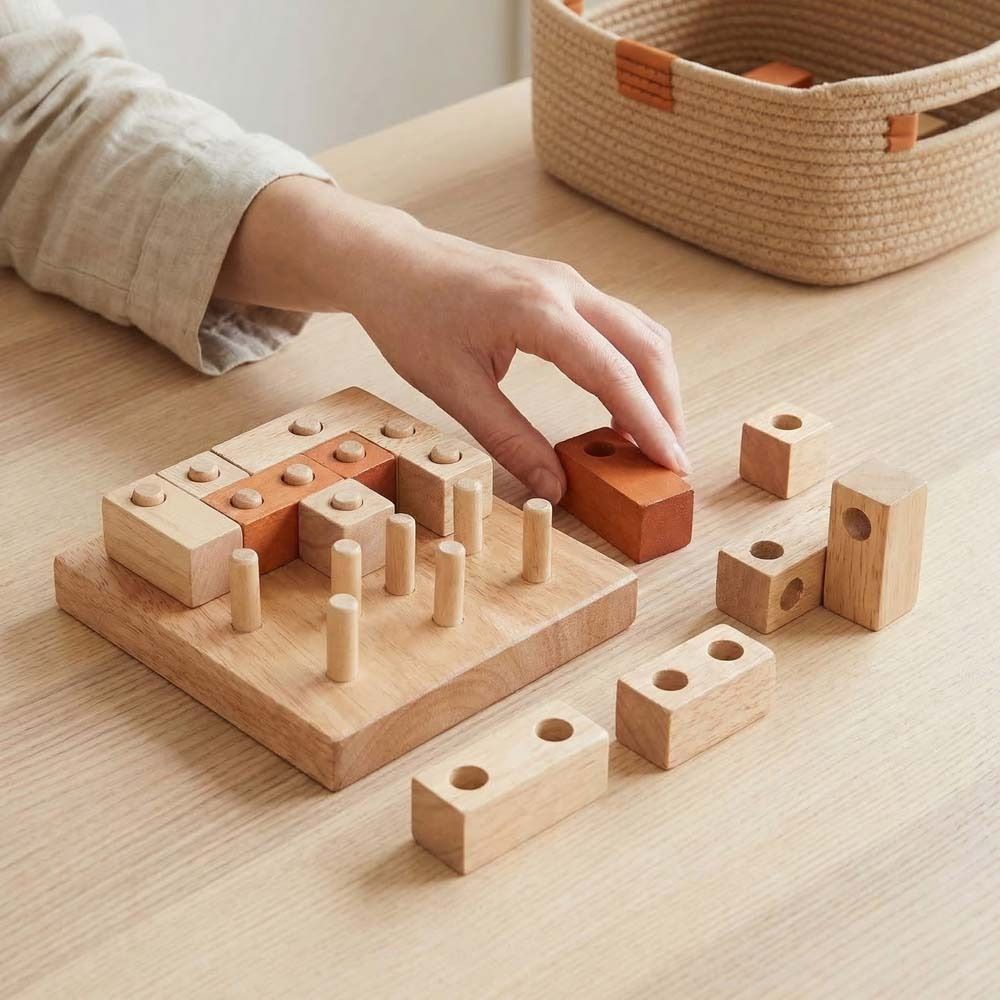 Board Game For Kids - لعبة ألغاز هندسية إبداعية ثلاثية الأبعاد