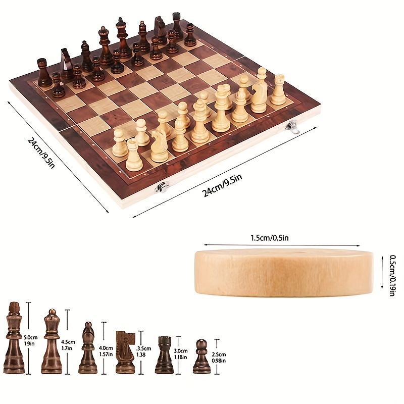لوحة شطرنج 3 في 1، لوحة ألعاب  - مراجعة Board Game Vantage وسعره