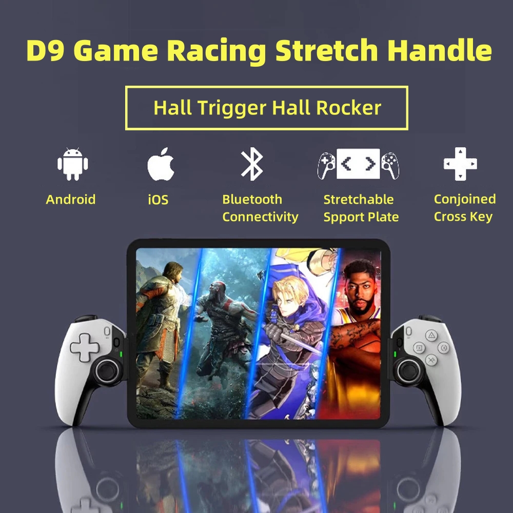 D9 اللوحي تحكم مقبض لاسلكي للت - مراجعة Board Game Android وسعره