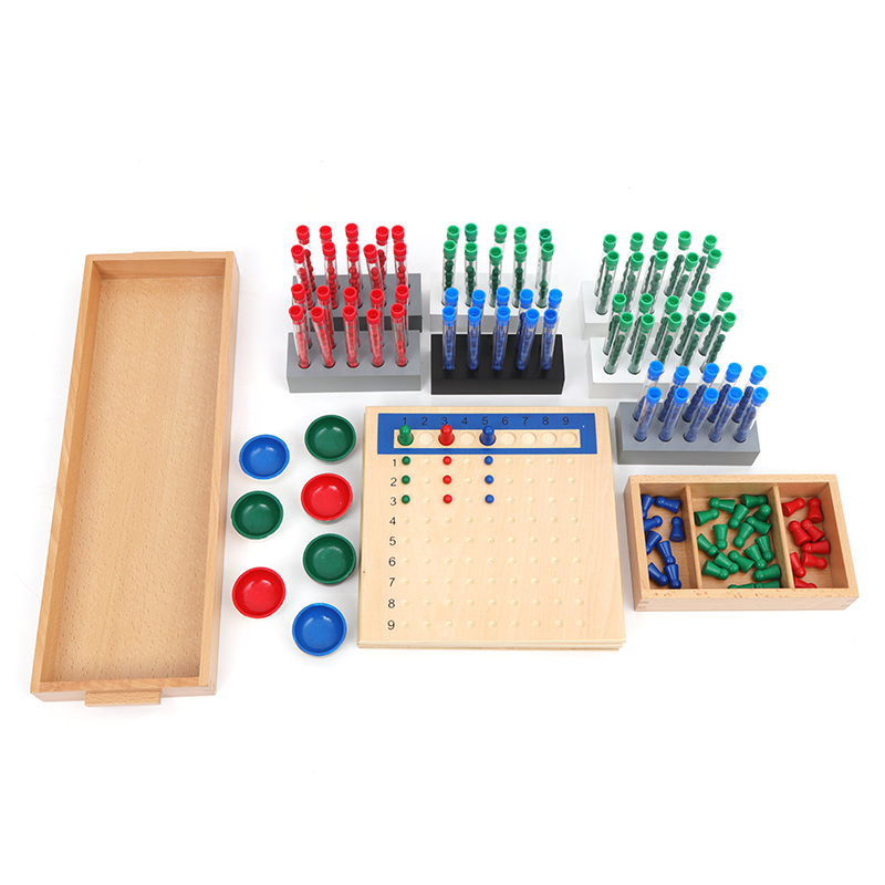 مواد الرياضيات مونتيسوري أنابي - مراجعة Board Game Youtube وسعره