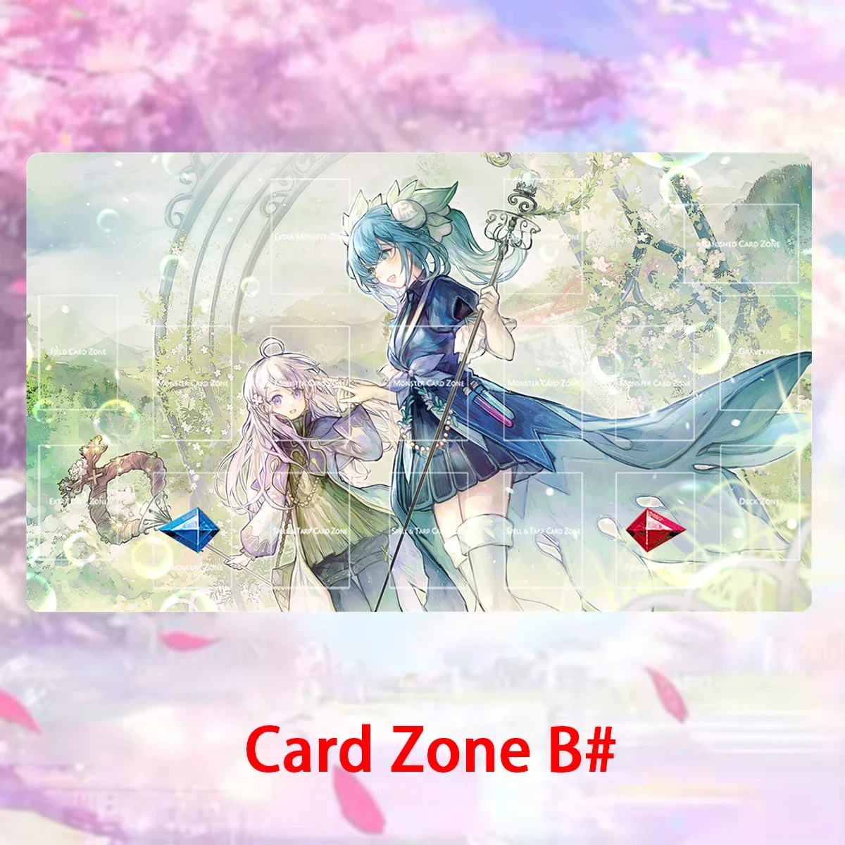 YuGiOh Playmat الروائح الياسمي - مراجعة Board Game Zone وسعره