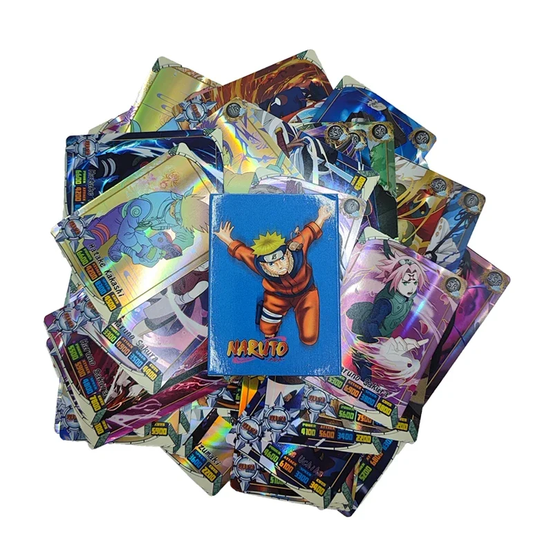 50 قطعة من بطاقات ناروتو الإنج - مراجعة Board Game Naruto وسعره