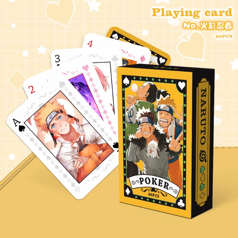أوراق لعب ورقية جديدة مطلية با - مراجعة Board Game Naruto وسعره
