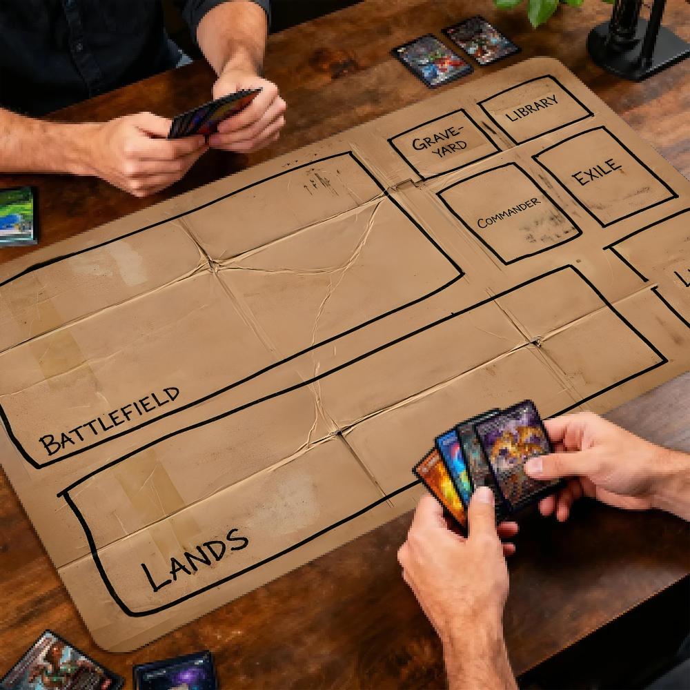 بساط ألعاب لوحية من الورق المق - مراجعة Board Game Zone وسعره