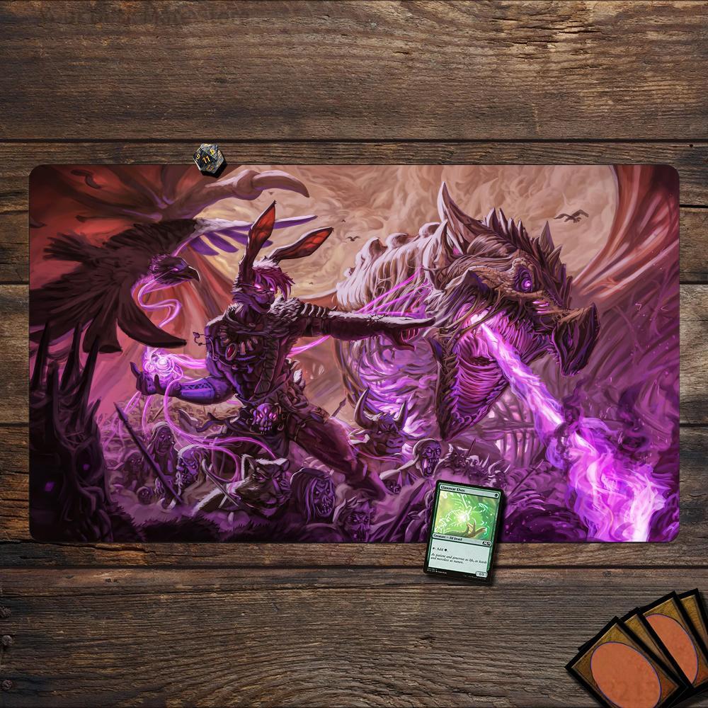 بساط لعب MTG بتصميم تعاون الأش - مراجعة Board Game Villainous وسعره