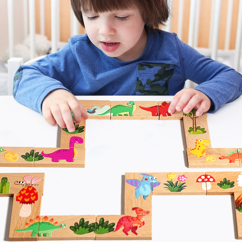 أطفال خشبية بانوراما الألغاز ا - مراجعة Board Game For Kids وسعره