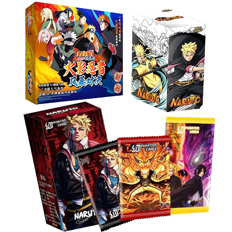 بطاقات ناروتو: إصدار مجموعة فا - مراجعة Board Game Naruto وسعره