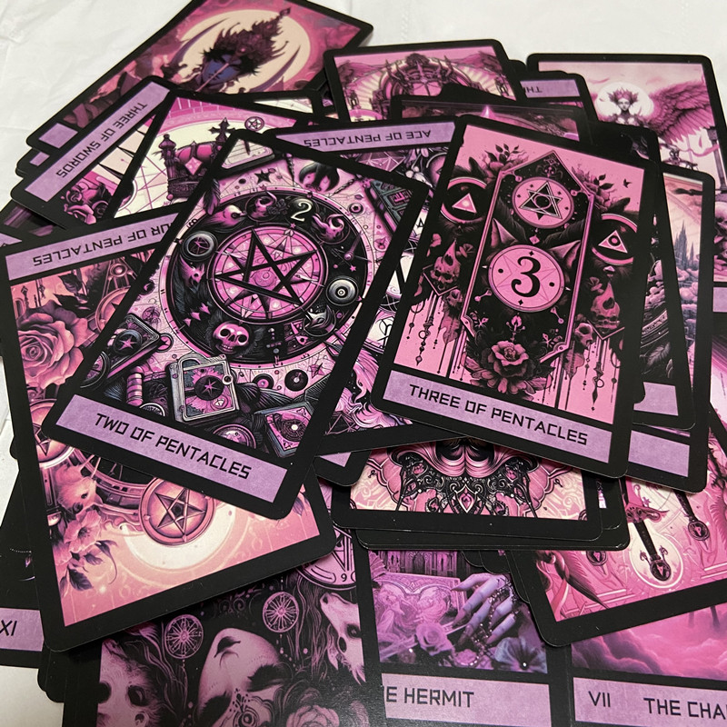 الوردي القوطية التارو سطح السف - مراجعة Board Game Quantum وسعره