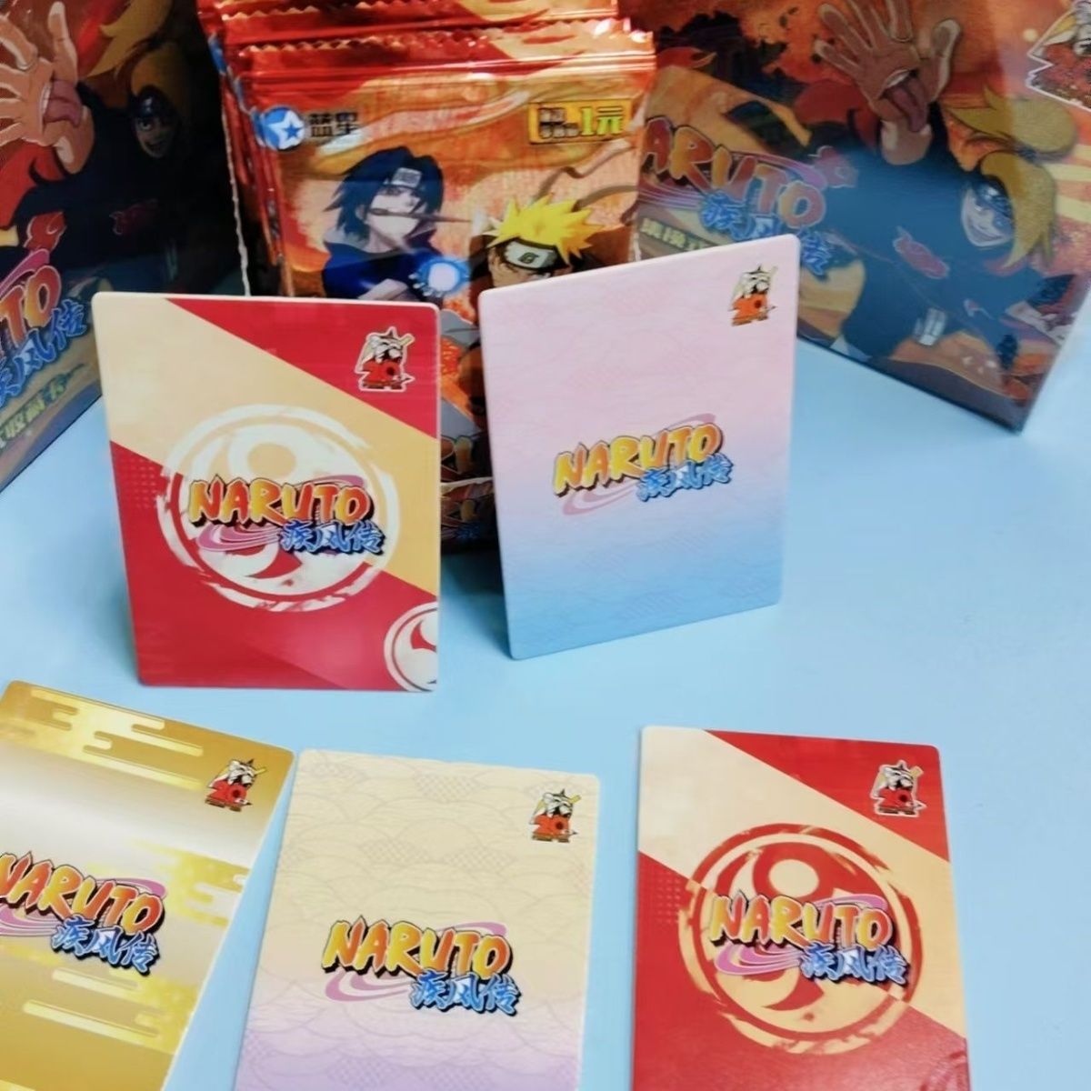 بطاقات كرتونية لطيفة من ناروتو - مراجعة Board Game Naruto وسعره