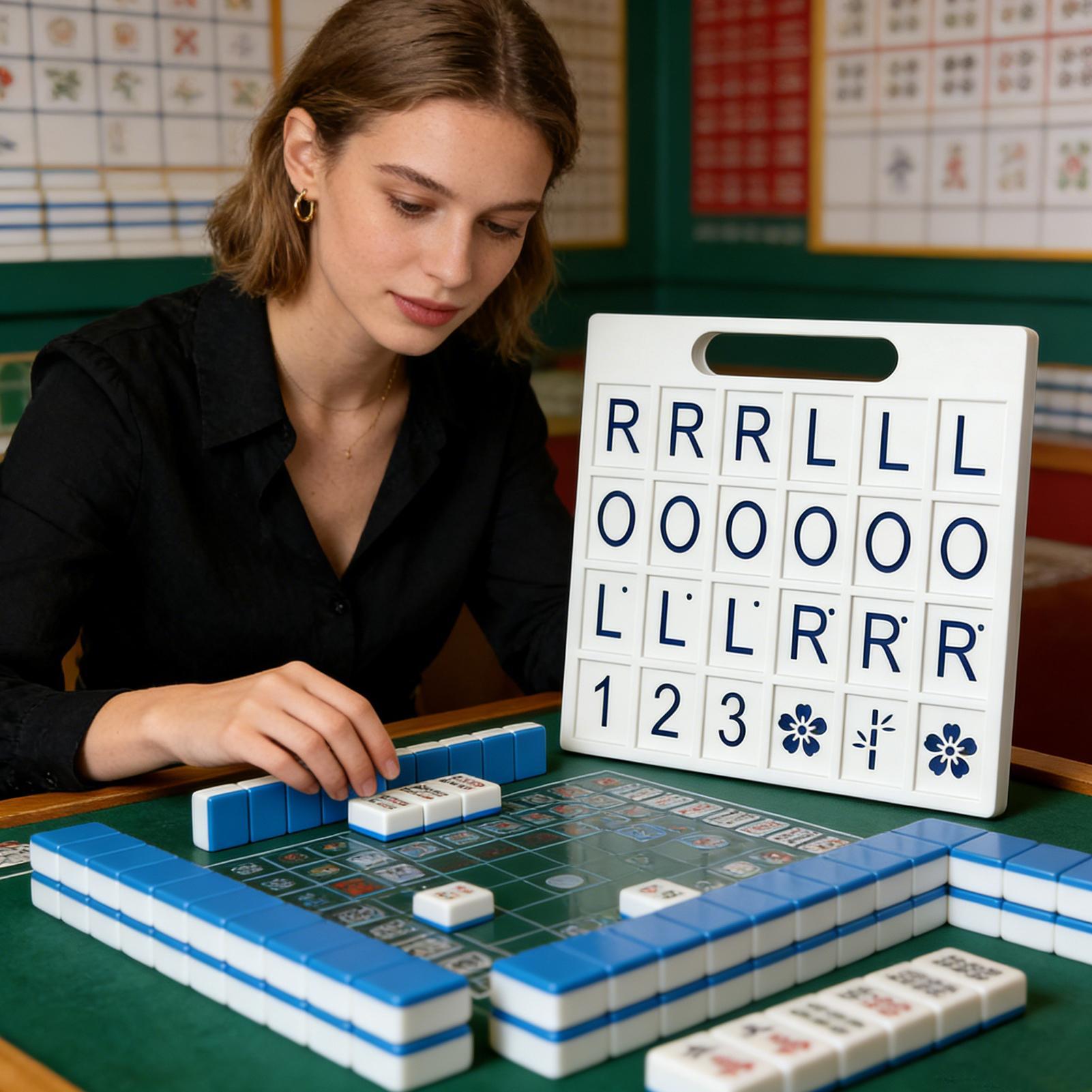 لوحة ماجونغ فردية بـ 24 فتحة،  - مراجعة Board Game Live وسعره