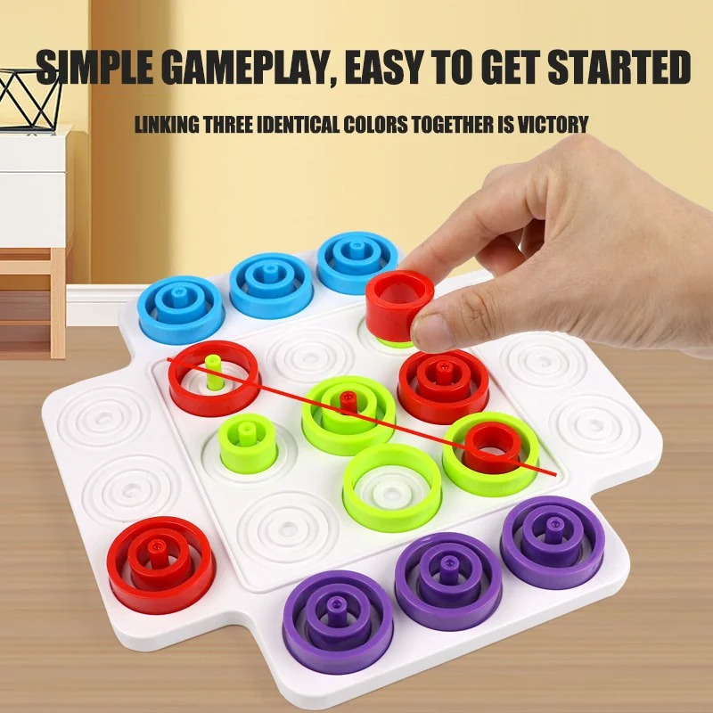 لعبة مونتيسوري لتكديس الحلقات، - مراجعة Board Game For Kids وسعره